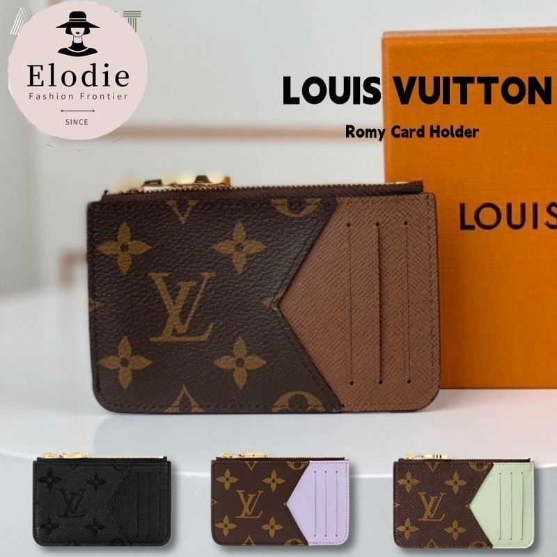 路易威登 Lv 包 Louis Vuitton Roman 卡座女士 LV 拉鍊零錢包