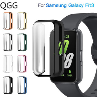 適用三星Galaxy fit3保護殼Samsung Fit3 SM-R390電鍍TPU全包表殼