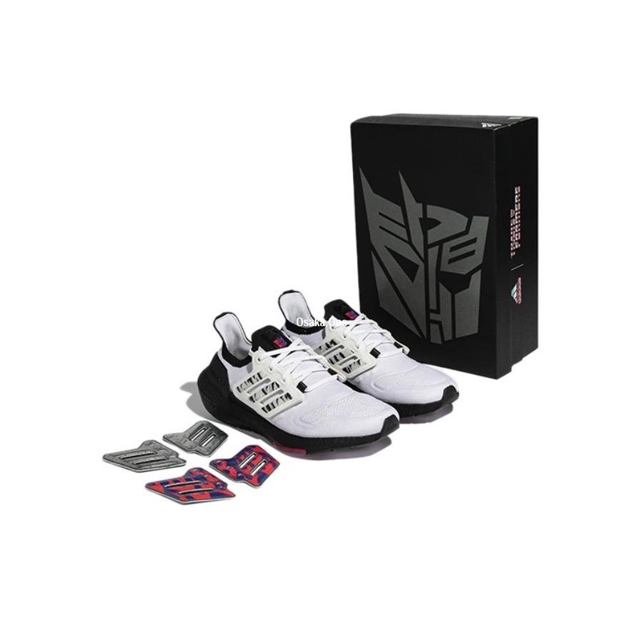 【na tai】Adidas Ultra Boost 22 Consortium 白黑 變形金剛 男女休閑跑步鞋GW19