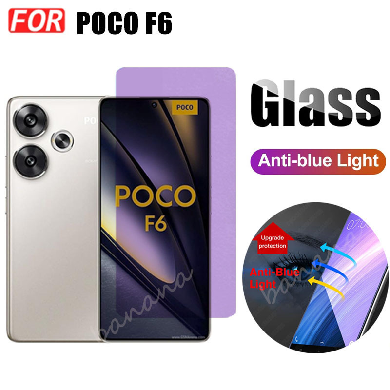 XIAOMI Poco F6 鋼化玻璃適用於小米 POCO F6 Pro C65 磨砂陶瓷和陶瓷隱私全覆蓋相機鏡頭屏幕保