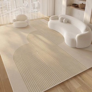 客廳地毯客廳地墊簡約風地墊ins風地毯客廳沙發茶几毯大面積現代簡約房間墊輕奢極簡家用地墊