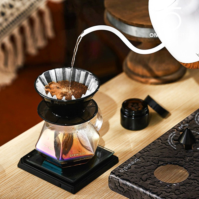 【品質現貨】咖啡配件 咖啡用品 Brewista魔方濾杯手衝咖啡V60蛋糕滴濾杯磁吸可替換底座模塊無限