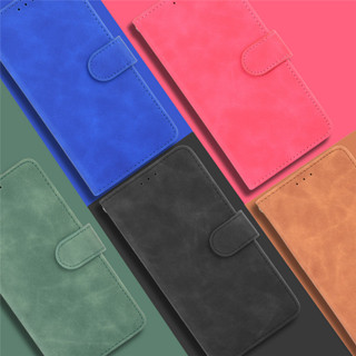 適用 Xiaomi 小米 10T 10T Pro 保護殼磁扣復古插卡翻蓋膚感牛皮紋商務皮套素面色書本式防摔手機殼套