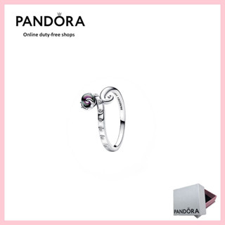 [免稅] PANDORA 100% AuthenticS925 純銀首飾戒指[192697C01】迪士尼小美人魚厄休拉戒