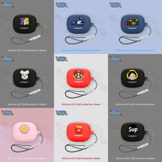 XIAOMI 小米 Buds 5 Pro 保護矽膠套 Buds5 藍芽男孩禮物耳機殼耳機便攜帶繩保護套