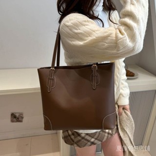 【優創】💖 高階感托特包女2024新款包包時尚單肩包大容量今年流行鞦季通懃包
