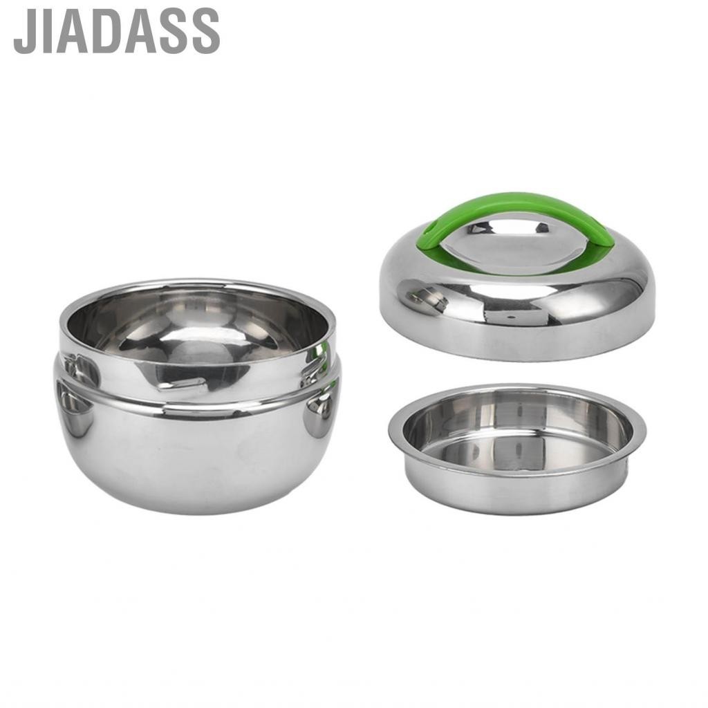 Jiadass 800ml 不鏽鋼保溫午餐容器隔熱廣口杯