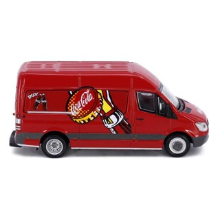現貨 Benz Spriner 可口可樂聯名款模型合金車｜COKE013 Tiny 微影 coca-cola 日本進口