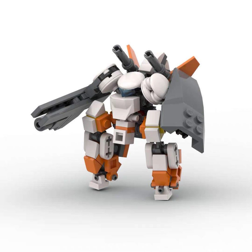 【BTF】兼容外骨骼霸天零式機甲模型 兒童益智簡易拼裝moc小顆粒積木玩具 RYVS