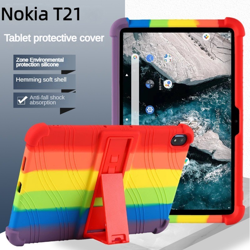 NOKIA 諾基亞 T21 10.4 英寸 2022 支架保護套平板電腦保護套諾基亞 T20 10.4 英寸 T10 8