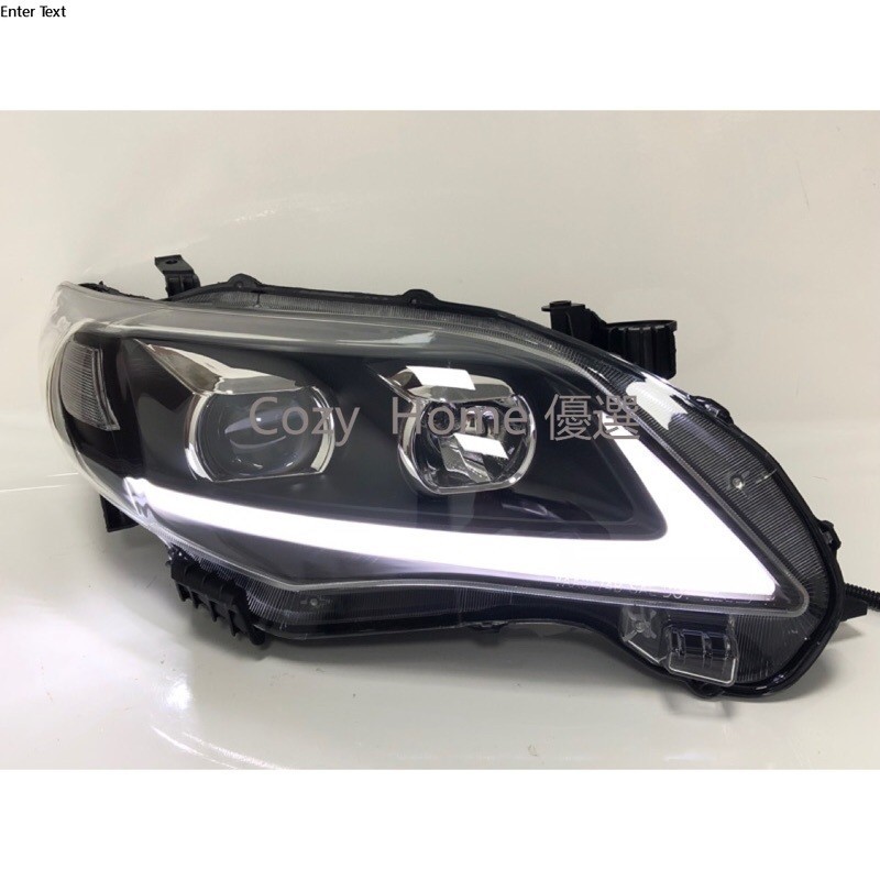、 Toyota 豐田 ALTIS 10-13 10.5代 導光 魚眼 大燈