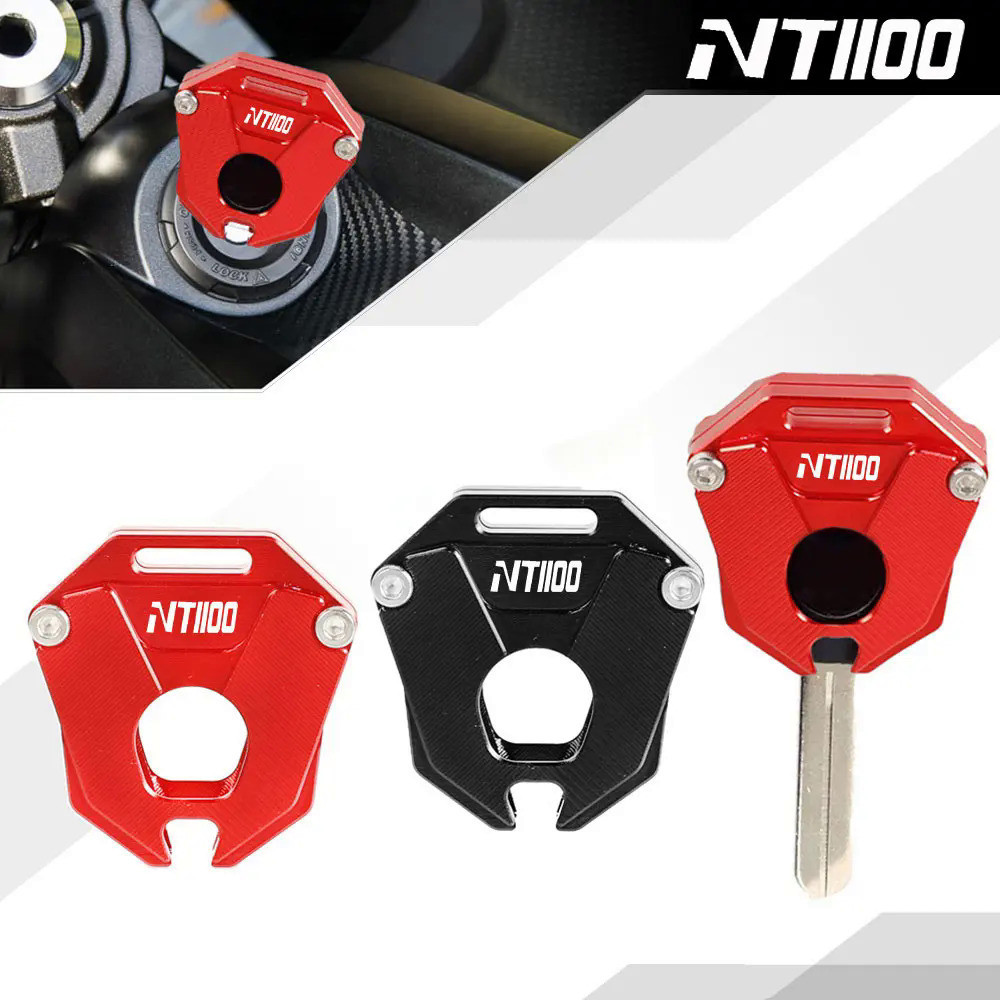 HONDA 摩托車 CNC 鋁配件鑰匙套鑰匙扣鑰匙圈外殼保護適用於本田 NT1100 NT 1100 1100DCT 2