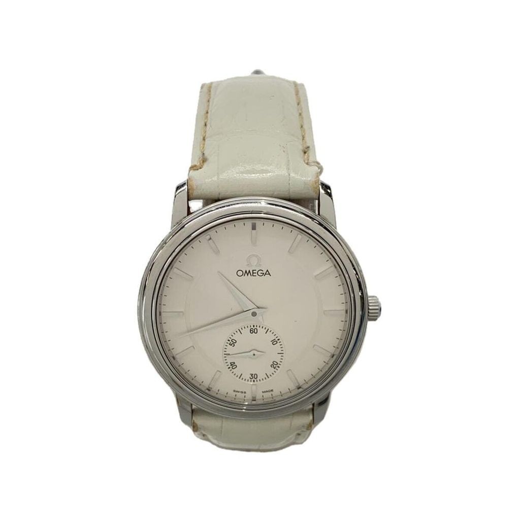 OMEGA 歐米茄 錶帶 手錶LADY非原廠 手動上鍊 類比 皮革 日本直送 二手