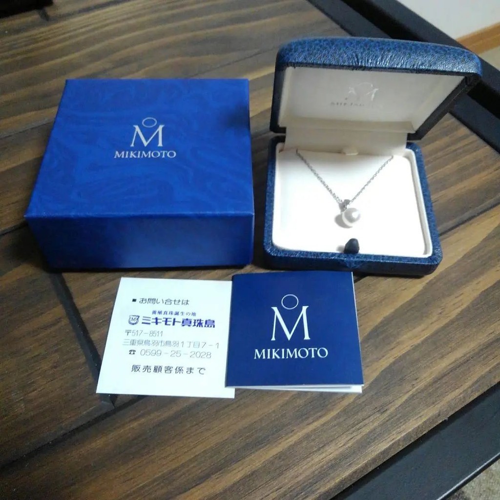 Mikimoto 項鍊 珍珠 mercari 日本直送 二手