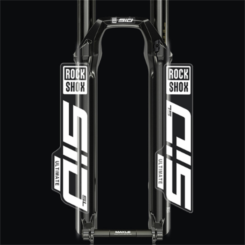 適用於 2021 年 ROCK SHOX SID Sl 防水防曬防褪色山地自行車貼紙的 MTB 自行車騎行前叉貼花免運費