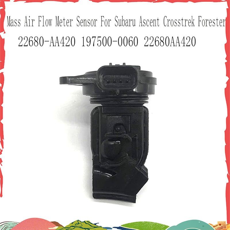 用於 Crosstrek Forester 的 22680-AA420 質量空氣流量計傳感器 197500-0060 2