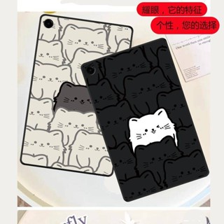 【新品臺出】適用三星TabA9+平板保護套A9plus防摔11軟殼8.7可愛卡通情侶定製三星平板保護殼 三星平板殼