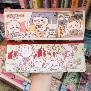 臺灣出貨 吉伊卡哇×sunstar太陽星漫畫主題印花PU材質拉鍊筆袋文具 兒童 禮物 畢業禮物 文具袋 鉛筆袋 筆袋