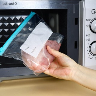 Attact 20 件包裝塑膠包裝袋食品保鮮袋可重複使用冷凍三明治密封袋廚房冰箱食品保鮮 TW