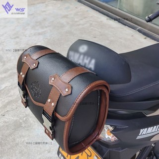 W&S家 機車摩托車踏板車後座包 機車馬鞍包 機車馬鞍袋 車尾包 掛包 側包 哈雷包