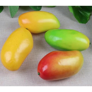 模擬芒果模型水果蔬菜拍照攝影農家樂裝飾品道具