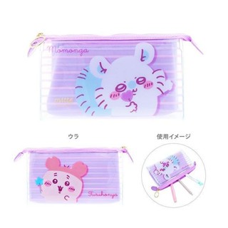 sun-star MITTE透明分隔三角收納袋/ 吉伊卡哇/ 鼯鼠x古本屋 eslite誠品