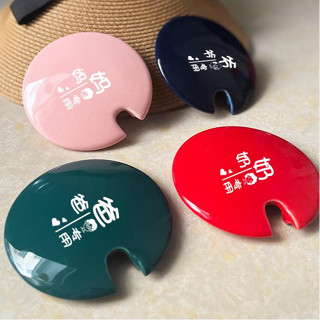 客製化【杯蓋】圓形陶瓷 馬卡龍色 水杯蓋子 馬克杯 訂製 區分親子蓋 玻璃通用蓋