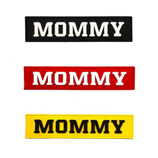 [定製魔術貼貼片] Hk Mommy Mommy Mom Morale PVC3D Velcro Patch/徽章/臂章