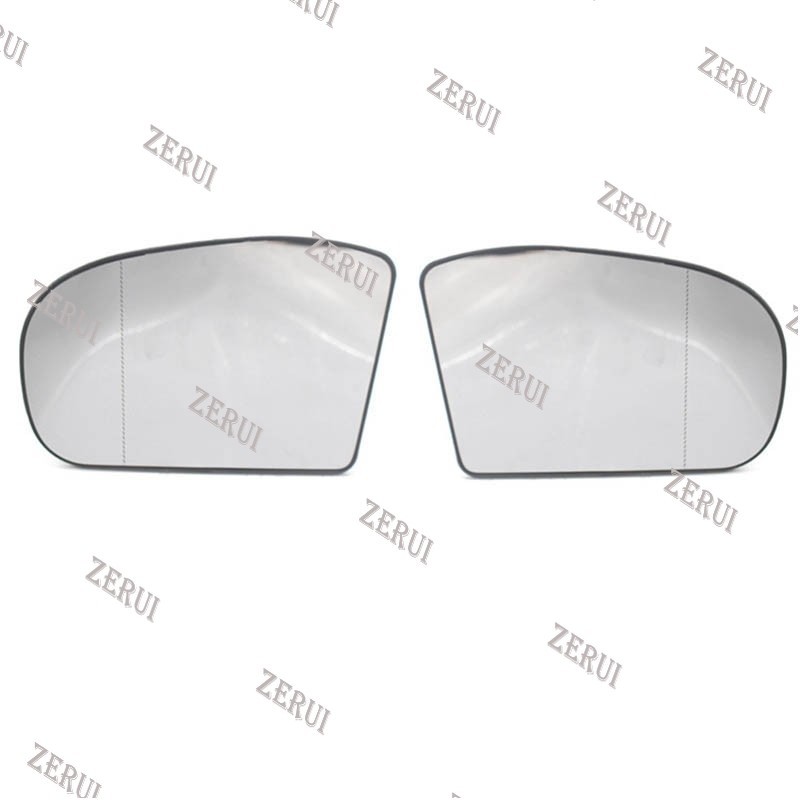 Zr 1 對左右後視鏡玻璃鏡片更換梅賽德斯奔馳 W203 W211 2038100121 2038101021