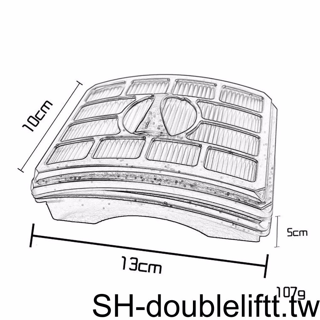 用於 NV500 系列 Shark 的吸塵器零件專業過濾器更換 XFF500 XHF500