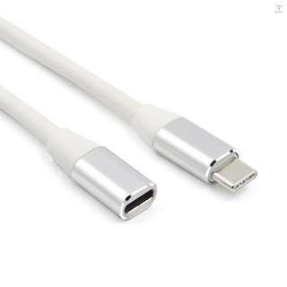 任天堂 Usb-c 延長線 USB 3.1 Type C 公頭轉 C 母頭延長線適配器轉換器數據同步充電線 1M 長度適