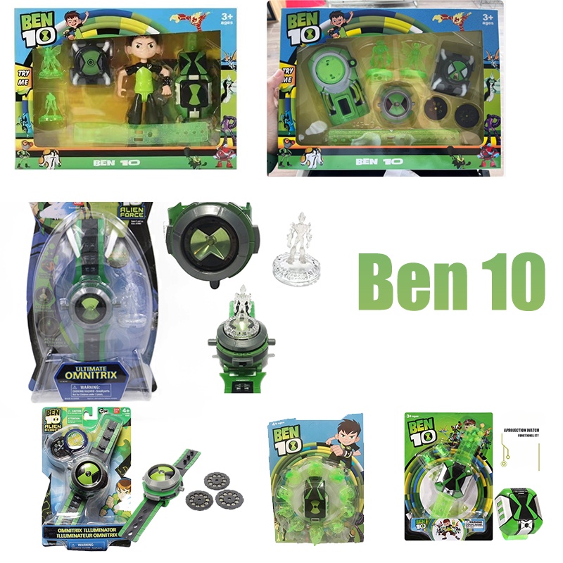 Protector of Earth Family Ben 10 手錶玩具 Omnitrix 可動人偶手錶收藏模型