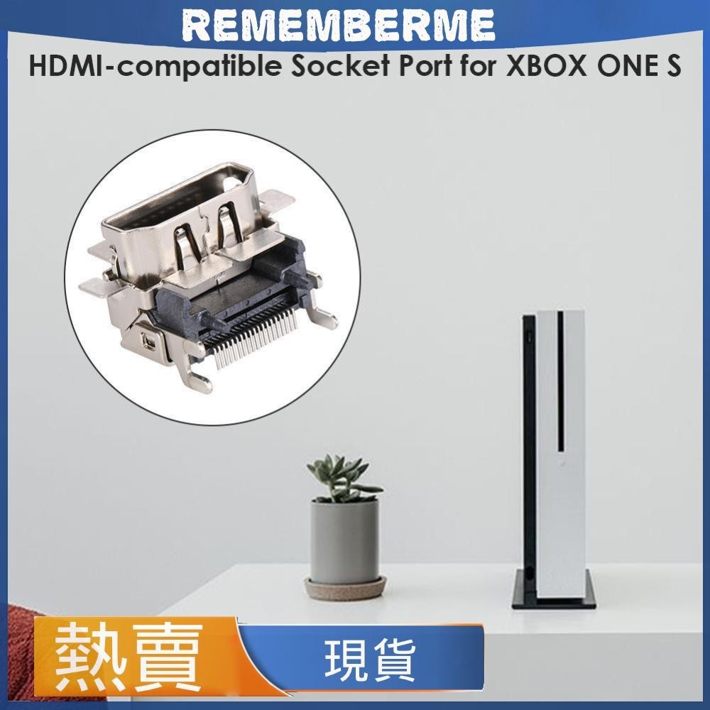 適用於 Xbox One S 主機的替換 HDMI 兼容端口插座連接器