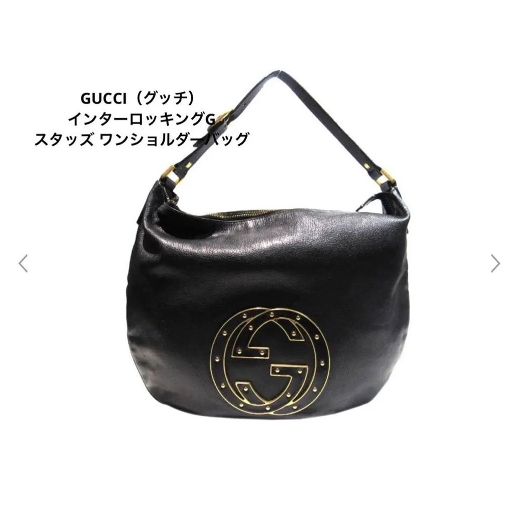 GUCCI 古馳 肩背包 Interlocking系列 mercari 日本直送 二手