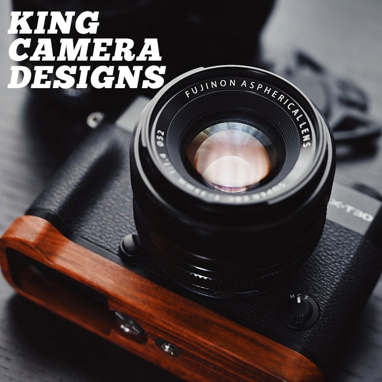 相機配件 原創富士X-T30二代 X-T20通用復古木手柄 核桃木可快裝 相機配件手感絲滑