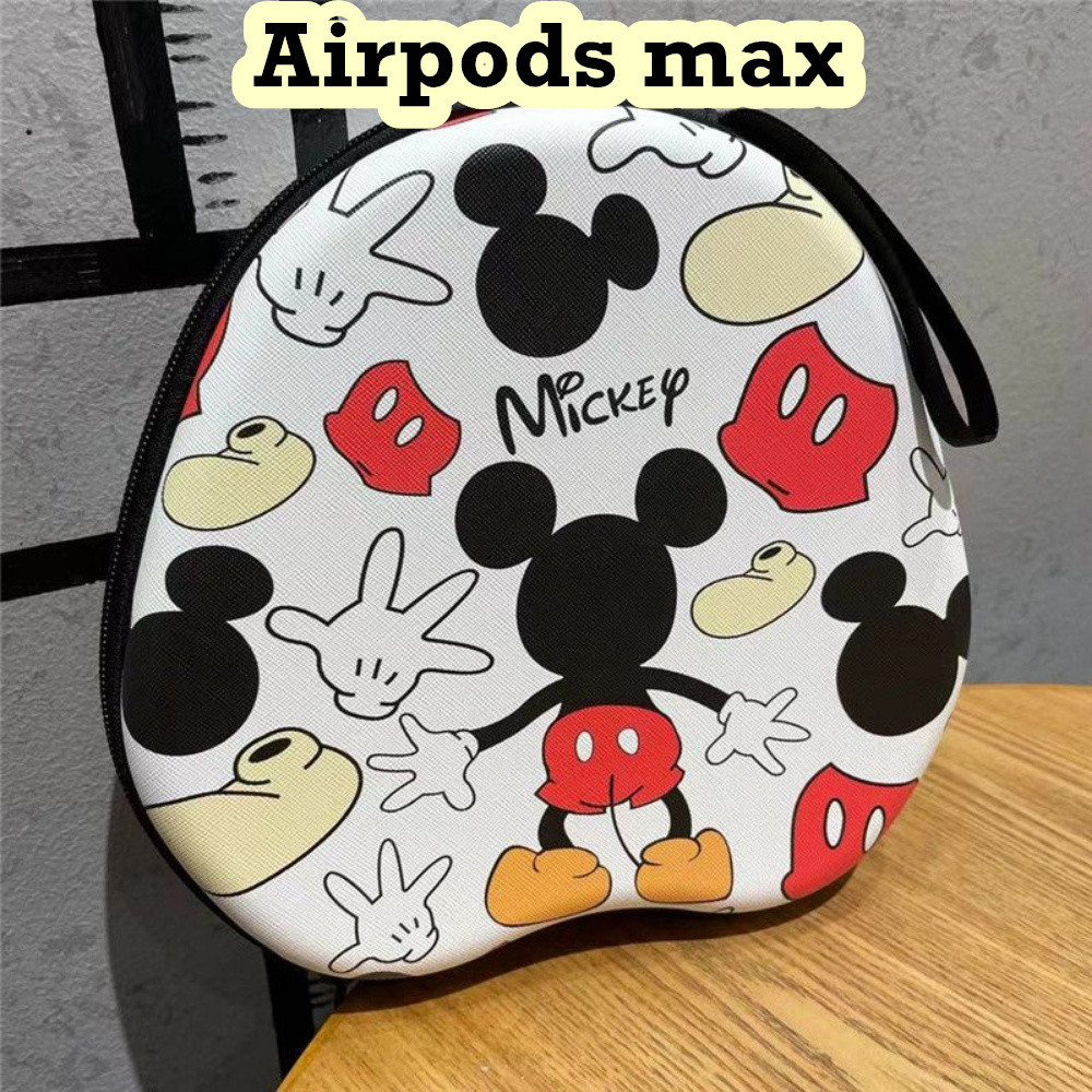 [高品質] 適用於 Airpods max 耳機套創新卡通耳墊收納袋外殼盒