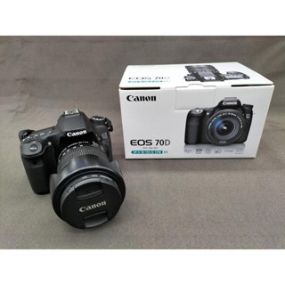 [二手] CANON EOS70D EF-S 18-135mm IS STM 數位相機操作確認