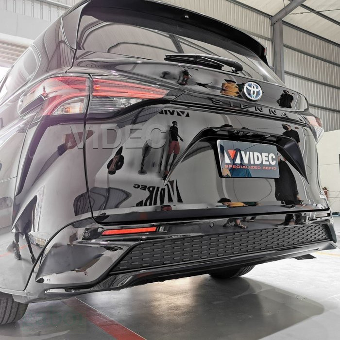 OK購物商城 2021 TOYOTA SIENNA 專用 升級 運動版 蜂巢式 後下巴 保桿 後下擾流 含烤漆