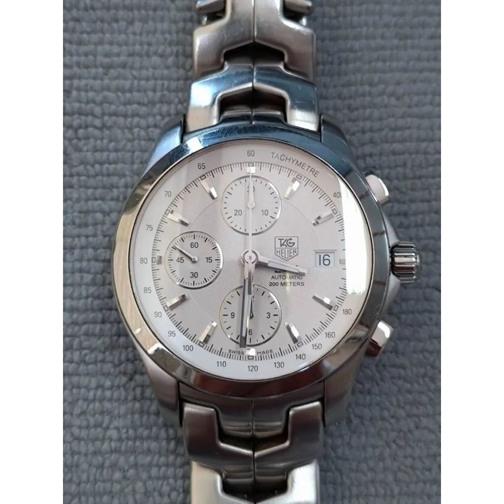 TAG Heuer 泰格豪雅 手錶 林肯系列 計時腕錶 日本直送 二手