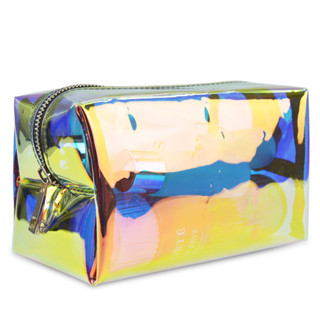 水晶旅行防水護膚品收納包 糖果色TPU鐳射透明化妝包