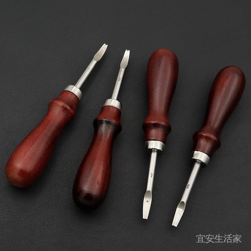 手工皮藝修圓皮革修邊器diy皮具倒角邊線器邊工具 削邊器 處理皮