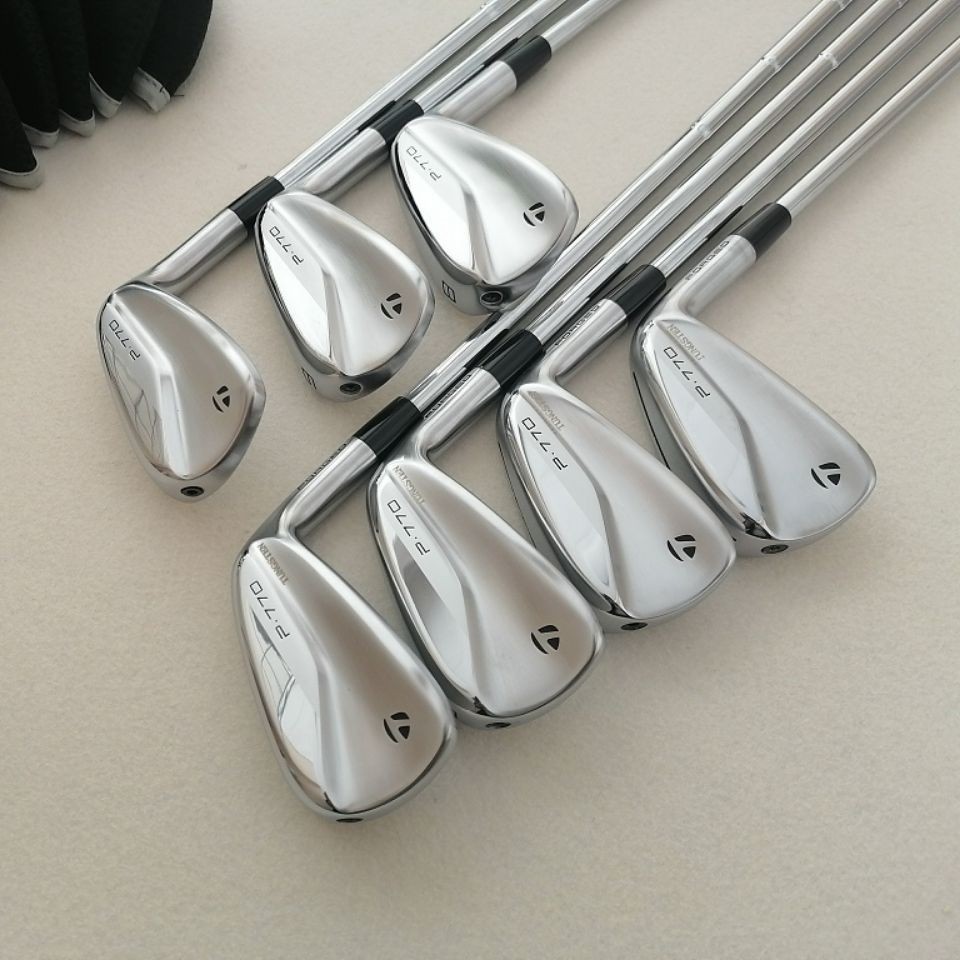 【高爾夫球桿】新款P770高爾夫球桿 高爾夫鐵桿組半刀背高容錯遠距離男士鐵桿組
