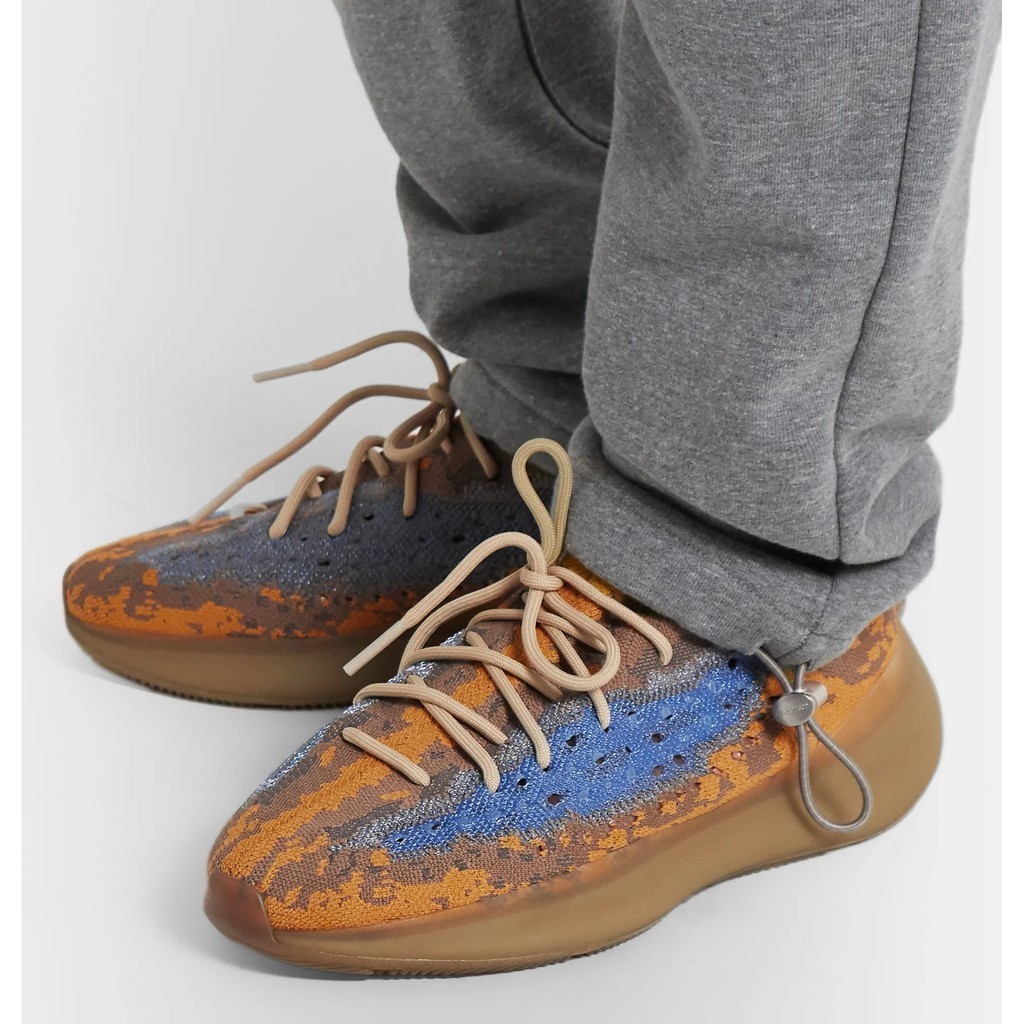 【na tai】Adidas Yeezy Boost 380 Blue Oat 藍棕 籃球鞋Q47306 FX9847