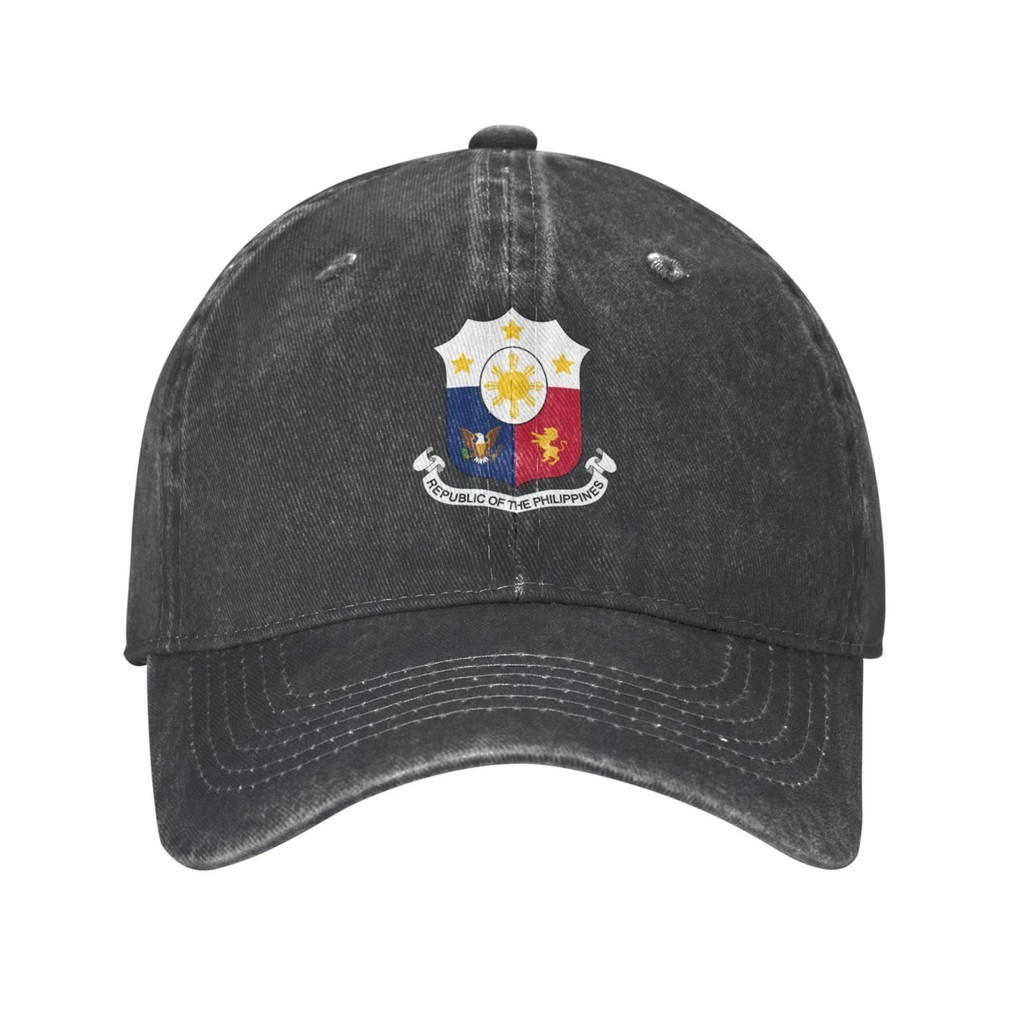 菲律賓國旗地圖菲律賓共和國 Casquette 可調節牛仔帽太陽帽棒球帽