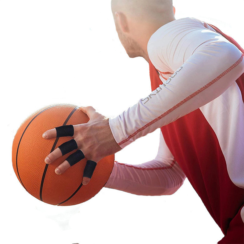 【現貨】護指套打籃球手指關節護套運動保護綁帶護手神器防護指套固定排球