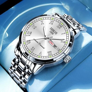 Wrist watch 手錶 仿機械錶 瑞士大金錶全自動機械錶大氣商務夜光防水日曆腕錶男士手錶3/6