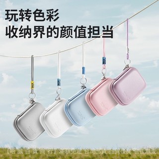 ✨可開發票#相伴一生CCD相機收納盒手提迷你相機硬殻包適用鬆下索尼佳能富士
