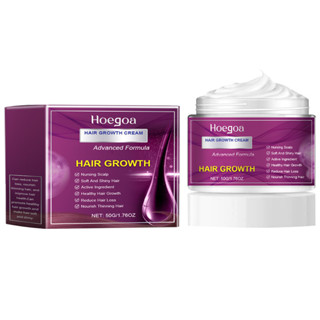 50g Hoegoa 頭髮強化和調理霜加強頭髮,防止脫髮和濃密頭髮,保濕,撫平,修復頭皮和按摩
