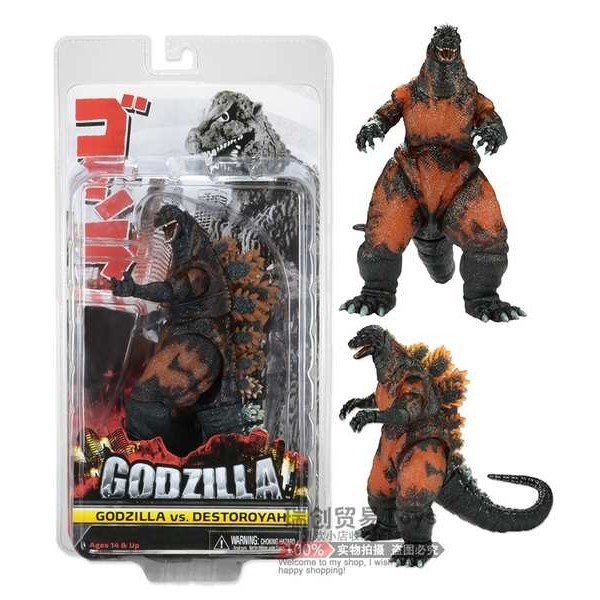 哥吉拉娃娃 哥吉拉 1.0 NECA燃燒紅蓮哥斯拉Godzilla1995年版怪獸奧特曼手辦模型公仔玩具