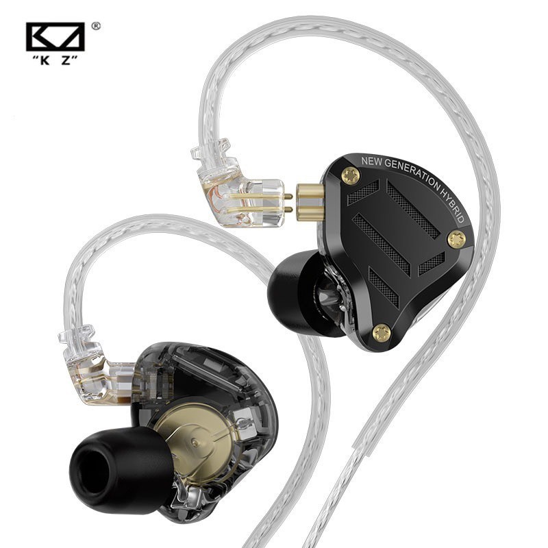 Kz ZS10 Pro 2 低耳內 HIFI 金屬耳機帶 4 級開關運動降噪監視器